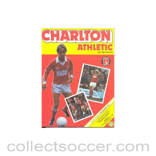 1981 - Charlton Athletic vChelsea official programme 24/11/1981