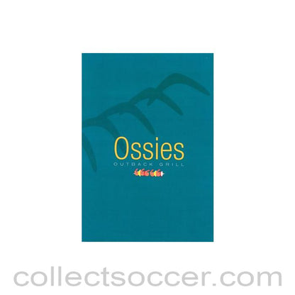 2000 - Chelsea v Arsenal Ossies menu in cover 06/09/2000