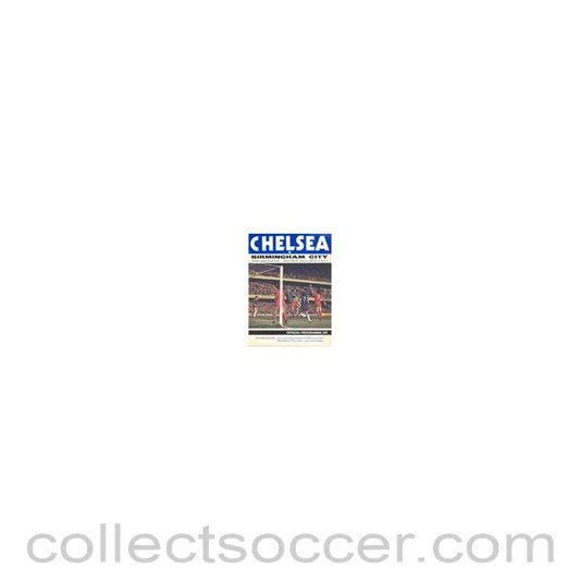 1979 - Chelsea v Birmingham City official programme 03/02/1979