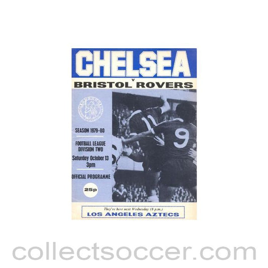 1979 - Chelsea v Bristol Rovers official programme 13/10/1979