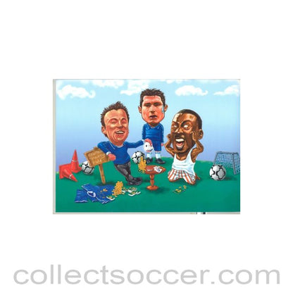 Chelsea laminated card Data-A Press Pulications Malaysia production