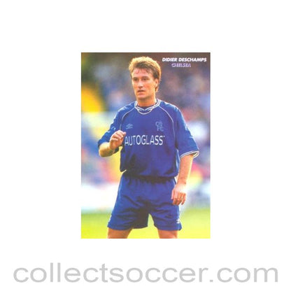 Chelsea Didier Deschamps unofficial postcard