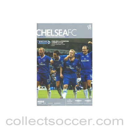 2004 - Chelsea v Everton official programme 06/11/2004