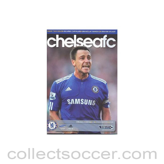2009 - Chelsea v Everton official programme 12/12/2009