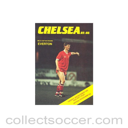 1985 - Chelsea v Everton official programme 26/11/1985