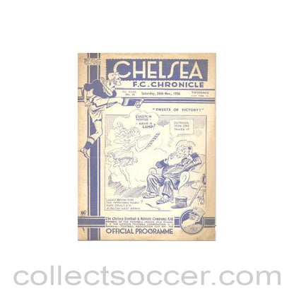 1936 - Chelsea v Everton official programme 28/11/1936