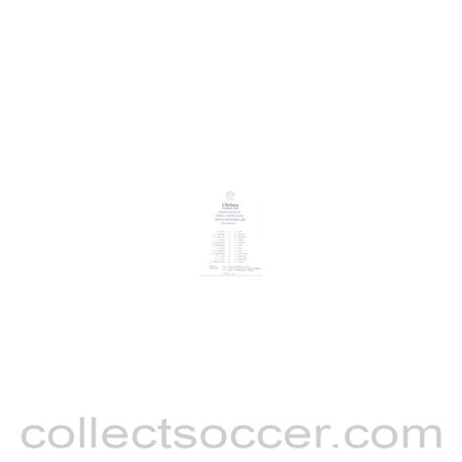 1980 - Chelsea v Hereford United official programme 13/12/1980 Reserves