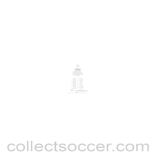 1980 - Chelsea v Hereford United official programme 13/12/1980 Reserves