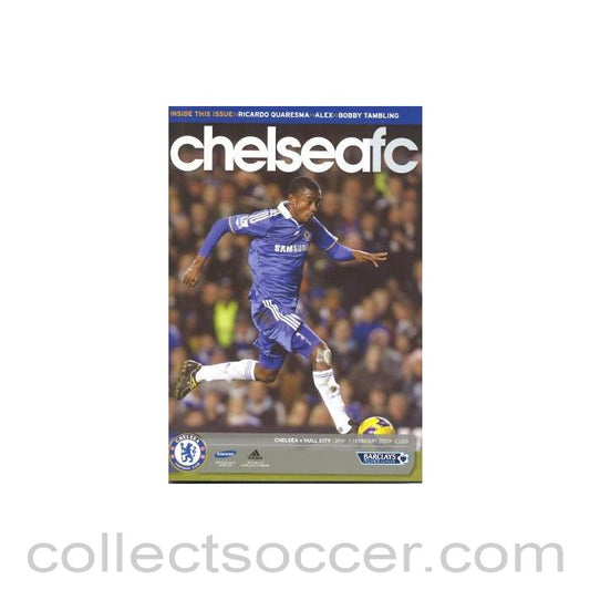 2009 - Chelsea v Hull City official programme 07/02/2009