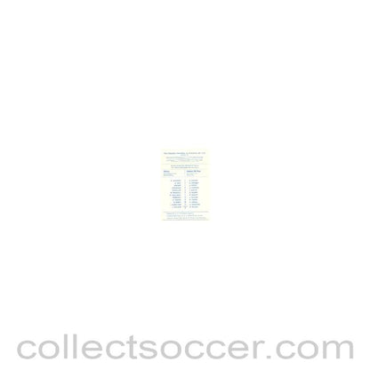 1967 - Chelsea v Limbury Old Boys official programme 04/12/1967