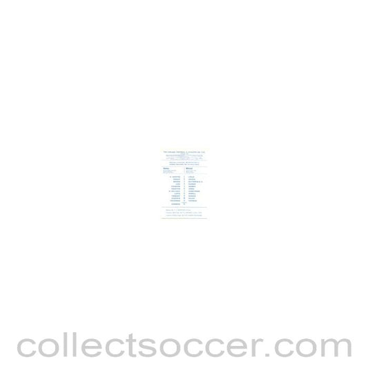 1967 - Chelsea v Millwall official programme 01/11/1967