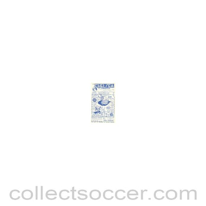 1946 - Chelsea v Preston North End official programme 25/12/1946