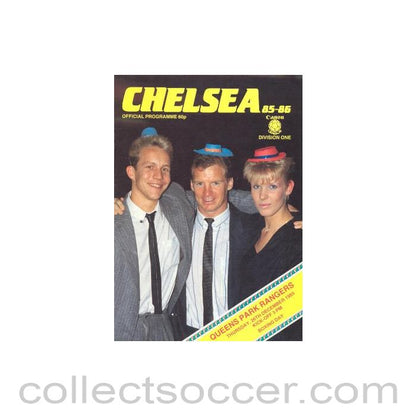 1985 - Chelsea v Queen's Park Rangers official programme 26/12/1985
