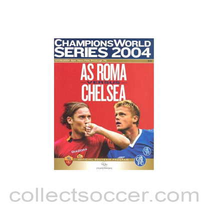 2004 - In the USA -Chelsea V Roma in USA programme 29/07/2004