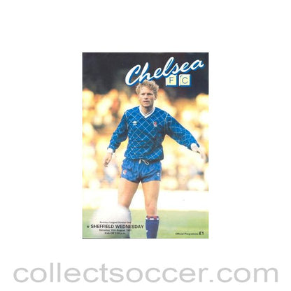 1987 - Chelsea v Sheffield Wednesday official programme 15/08/1987