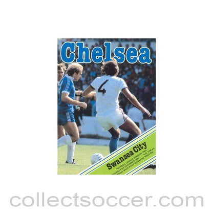 1980 - Chelsea v Swansea City official programme 06/12/1980