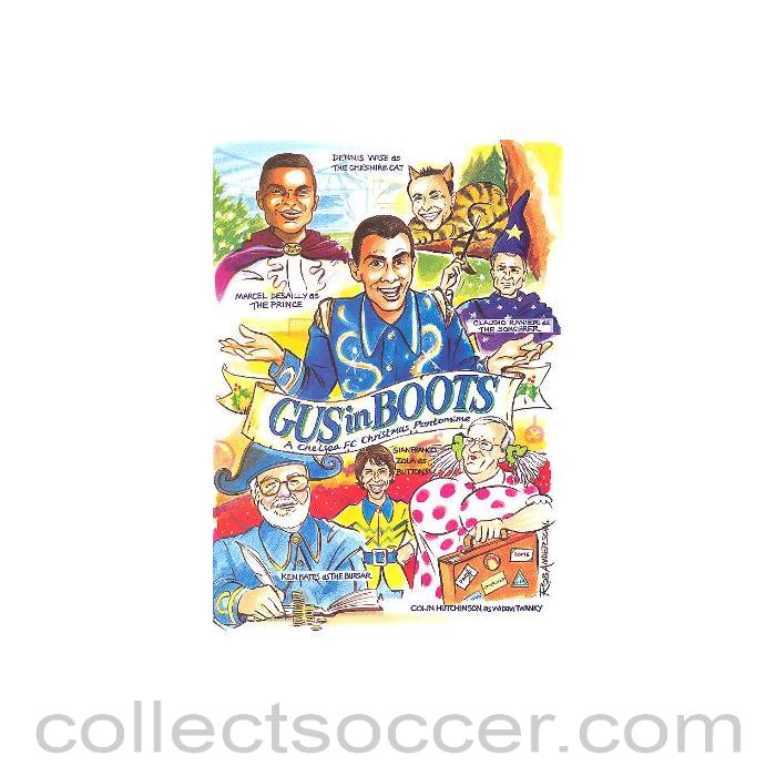 Chelsea Christmas greetings card