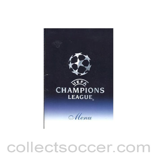 2004 - Chelsea v Porto menu 29/09/2004 Champions Club Group Stage Season 2004/2005