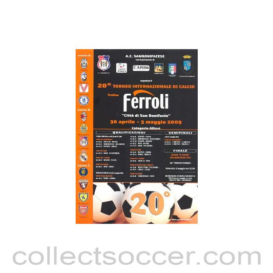 2009 - Chelsea Youth Team Tournament Italy 2009 A4 Poster