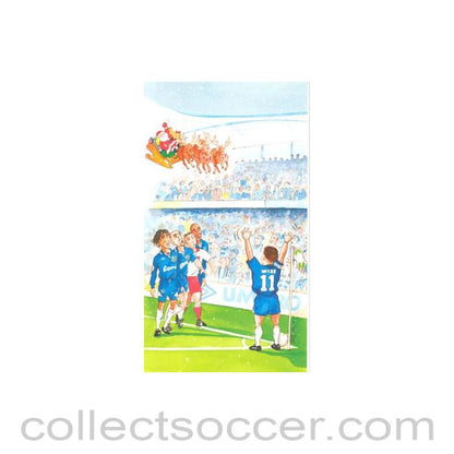Chelsea Christmas greetings card