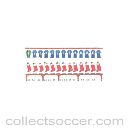 Chelsea Christmas greetings card