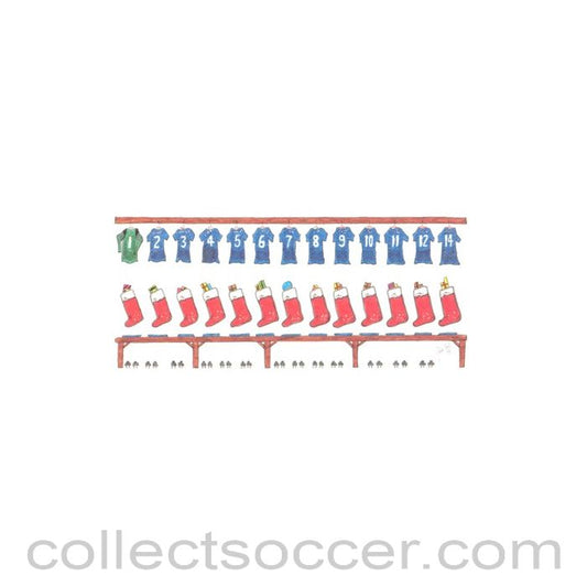 Chelsea Christmas greetings card