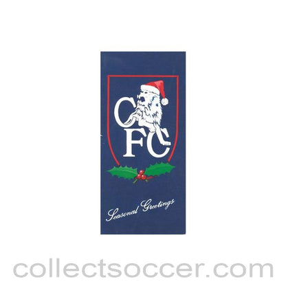 Chelsea Christmas greetings card
