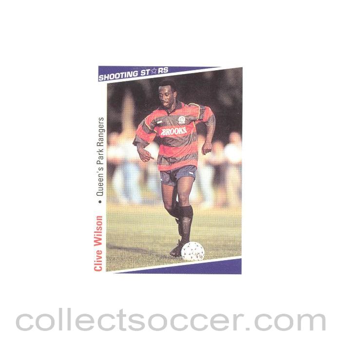 Clive Wilson Queen's Park Rangers Shooting Stars Card