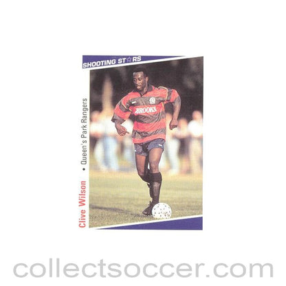 Clive Wilson Queen's Park Rangers Shooting Stars Card