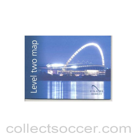 2010 F.A. Cup Final Chelsea v Portsmouth 15/05/2010 Club Wembley Map