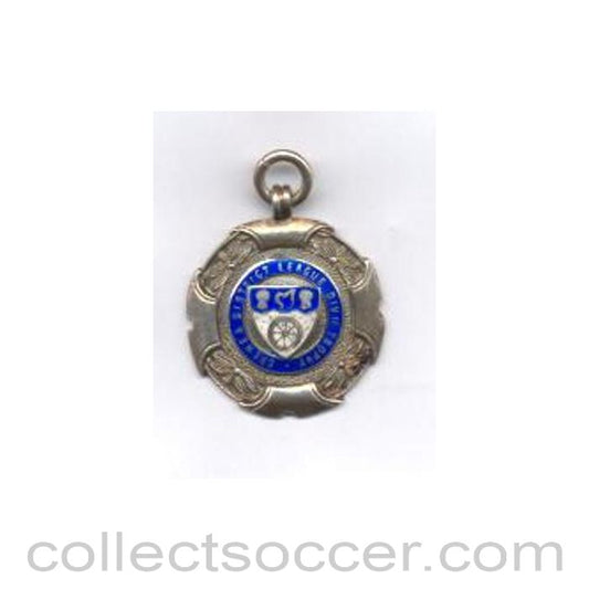 Crewe & District League Division II Trophy medal