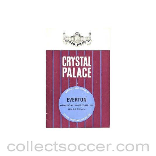 1969 - Crystal Palace v Stoke City official programme 06/09/1969