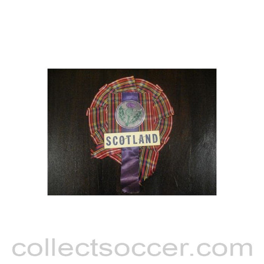 1966 - Scotland Vintage Rosette World Cup England 1966