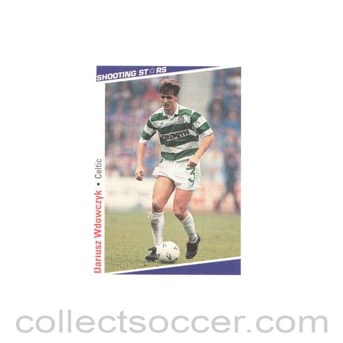 Dariusz Wdowczyk Celtic Shooting Stars Card