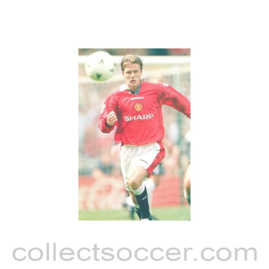 David Beckham unofficial Thai produced colour photograph