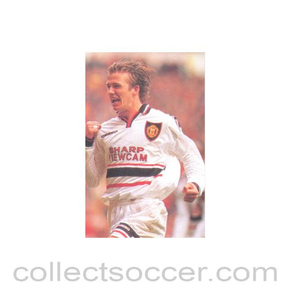 David Beckham unofficial Thai produced colour photograph