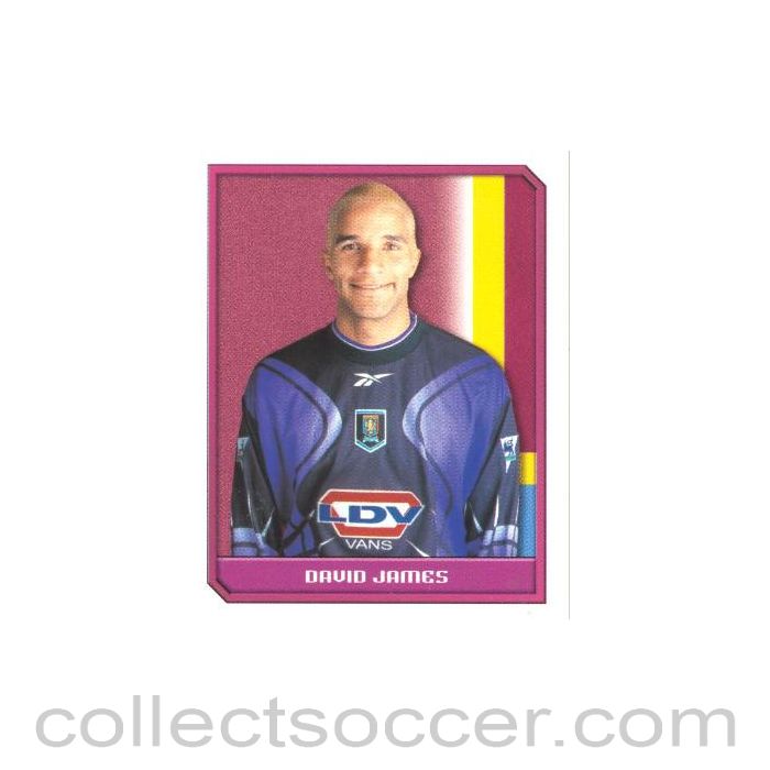 2000 - David James Premier League 2000 sticker