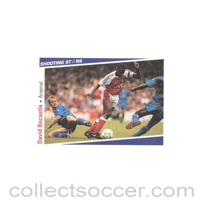 David Rocastle Arsenal Shooting Stars Card
