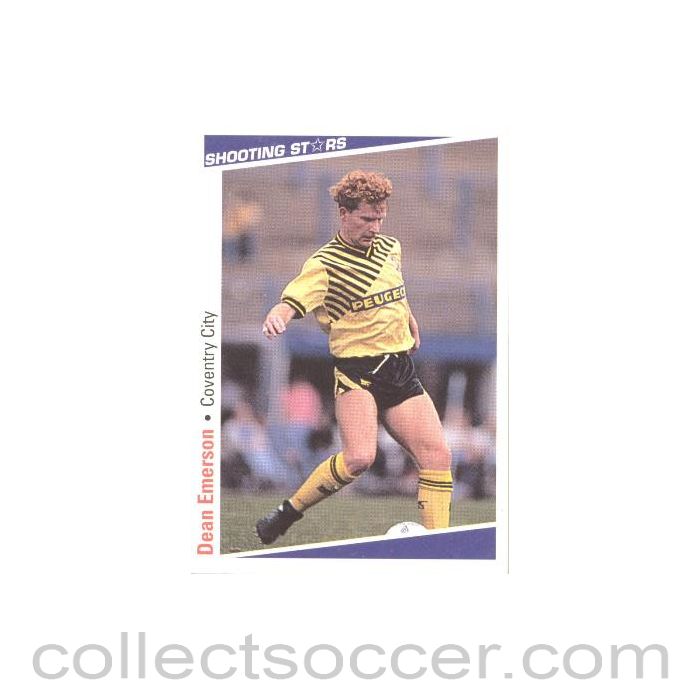 Dean Emerson Coventry City Shooting Stars Card