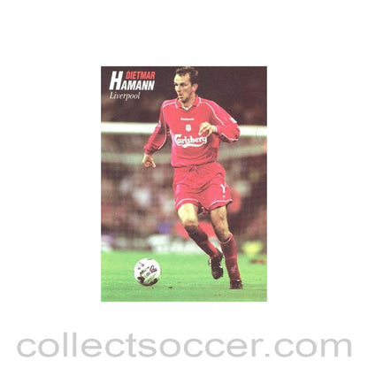 Liverpool - Dietmar Hamann unofficial Thai produced colour postcard