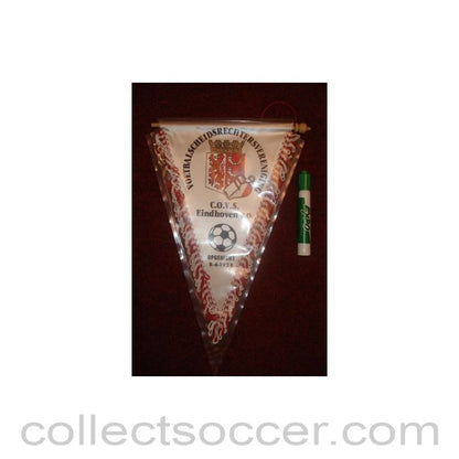 Eindhoven Association of Referees Pennant awarded to the football referee Neil Midgley