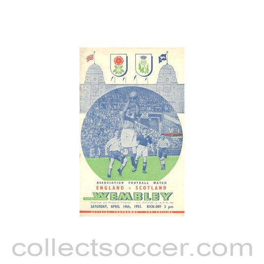 1951 England v Scotland official programme 14/04/1951