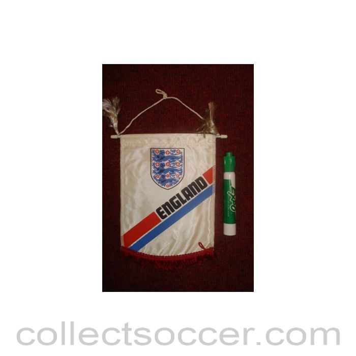 England middle size Pennant once property of the football referee Neil Midgley