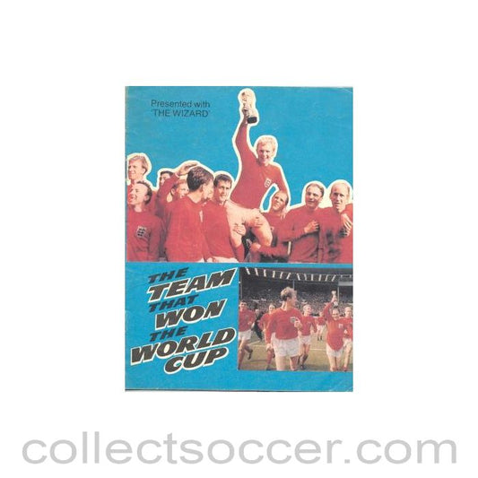 1966 England - The Team That Won The World Cup brochure