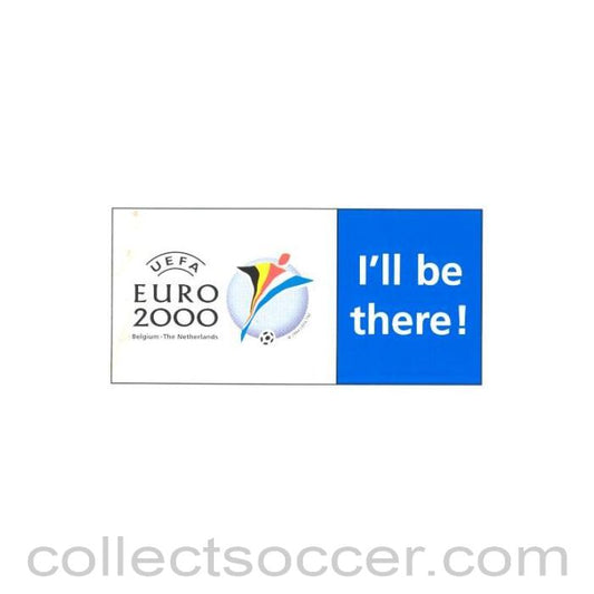 2000 - Euro 2000 Belgium - Netherlands sticker