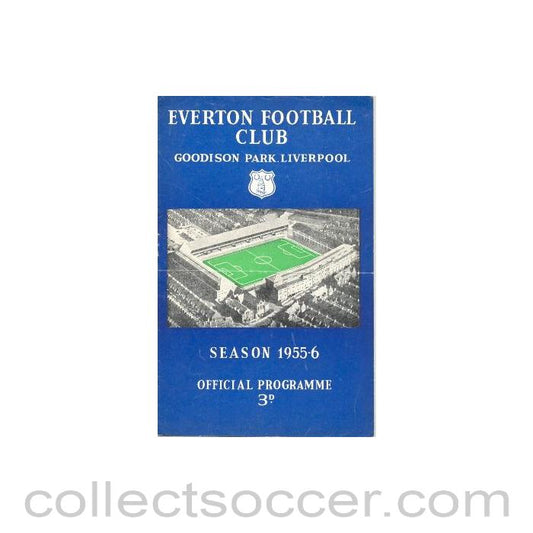 1955 - Everton vChelsea official programme 03/12/1955