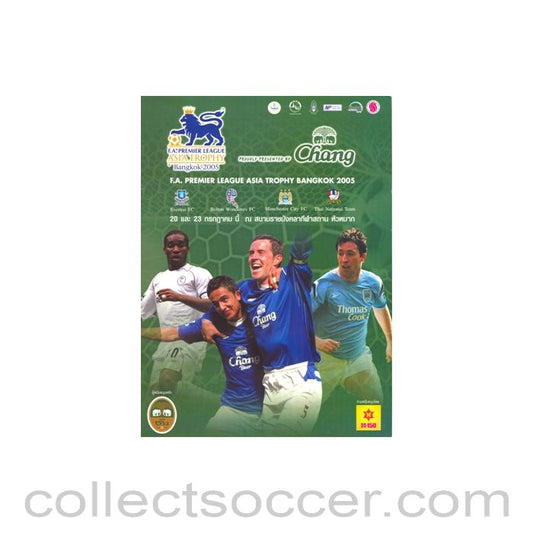 2005 - F.A. Premier League Asia Trophy Bangkok, Thailand 2005 tournament programme