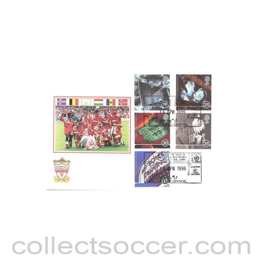 1996 - Liverpool FC First Day Cover 16/04/1996