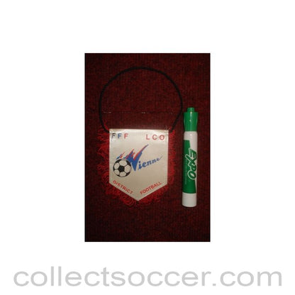 District Football small Pennant once property of the football referee Neil Midgley