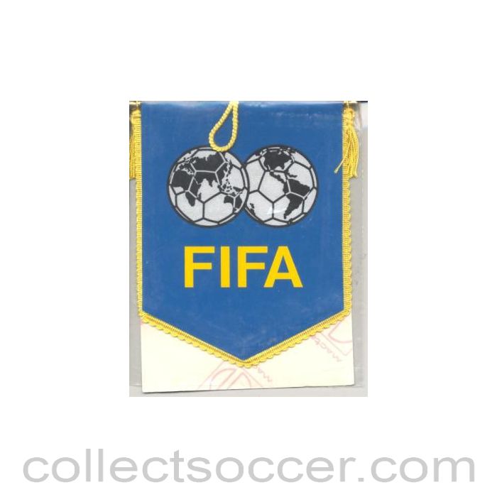 FIFA small pennant with a FIFA sticker